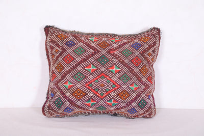 Moroccan kilim pillow 12.2 INCHES X 15.3 INCHES