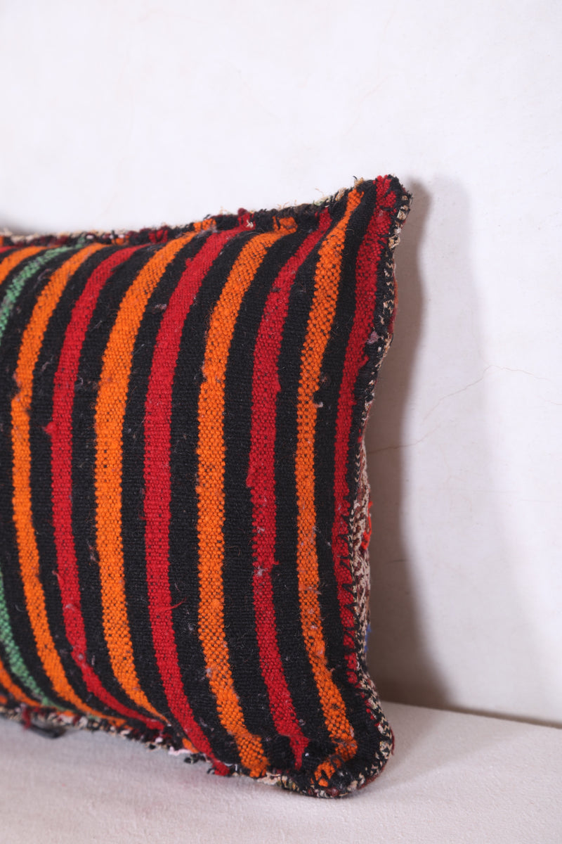 Moroccan kilim pillow 12.2 INCHES X 15.3 INCHES