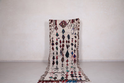 Moroccan style rug 3.7 X 11.3 Feet