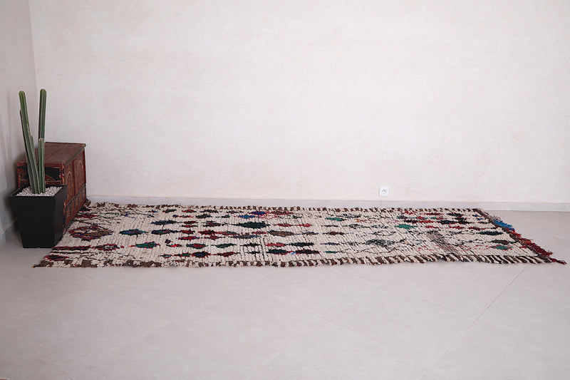 Moroccan style rug 3.7 X 11.3 Feet