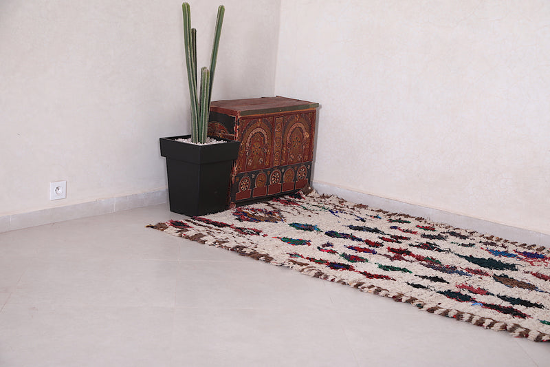 Moroccan style rug 3.7 X 11.3 Feet