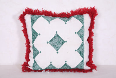 Moroccan pillow 15.3 INCHES X 16.5 INCHES