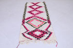 Long Moroccan Shaggy Rug Runner 2.6 X 5.7 Feet