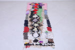 Colorful Moroccan hallway rug 2.2 X 6.6 Feet