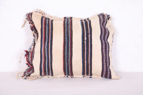 Moroccan striped pillow 13.7 INCHES X 16.1 INCHES