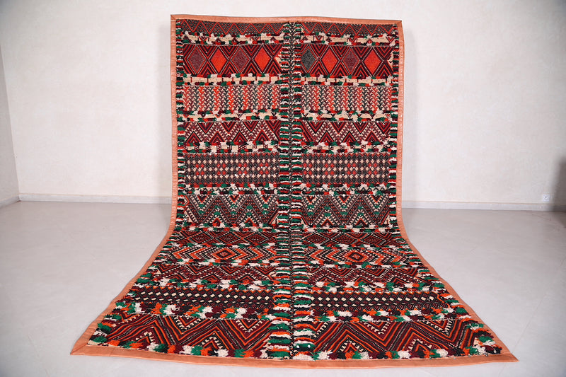 Moroccan runner rug 6.8 FT x 11.9 FT