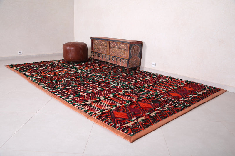 Moroccan runner rug 6.8 FT x 11.9 FT