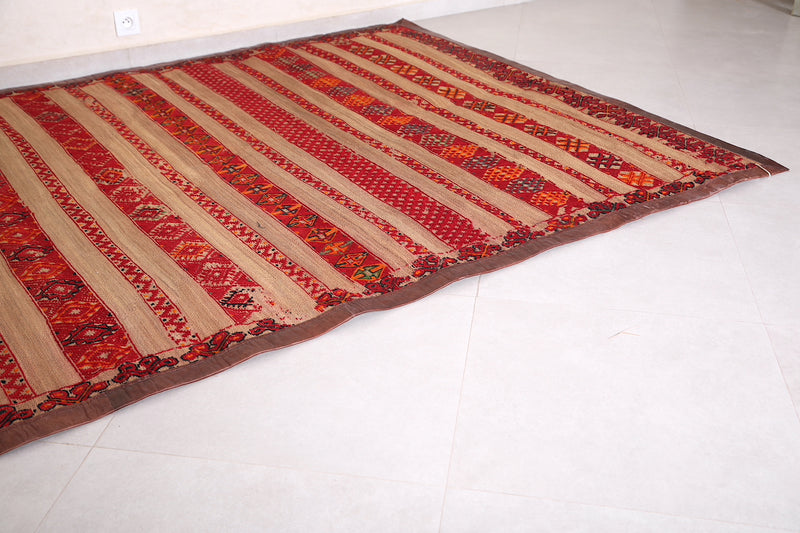 Moroccan rug 6.2 FT X 9.6 FT