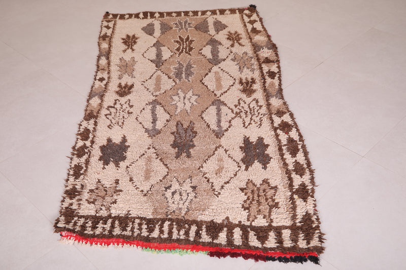 Moroccan Rug 3.5 X 6.8 Feet