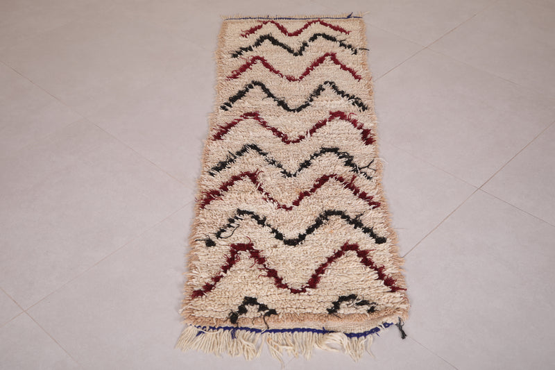 Moroccan Rug 1.8 X 5.3 Feet