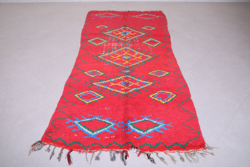 Moroccan Runner Rug 3.6 X 7.8 Feet