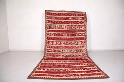 Moroccan Hassira mat 5.7 FT X 11.8 FT