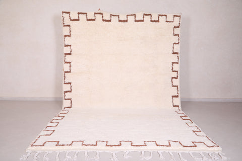 Beige Moroccan Rug - Handmade Living Room carpet - Custom Rug