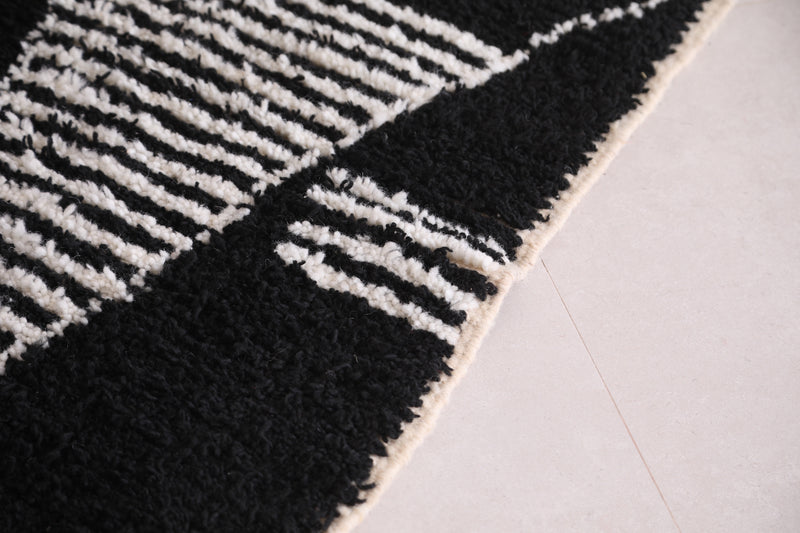 Runner handmade rug, custom wool berber carpet