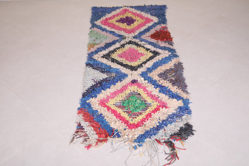 Moroccan Rug 2.7 X 7.2 Feet