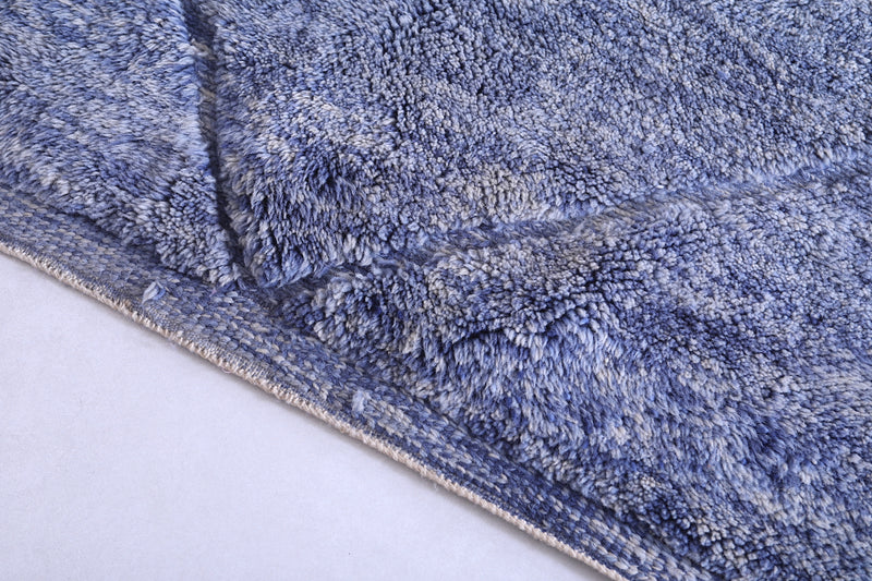 Dark Blue Moroccan rug - Handmade Moroccan rug shag