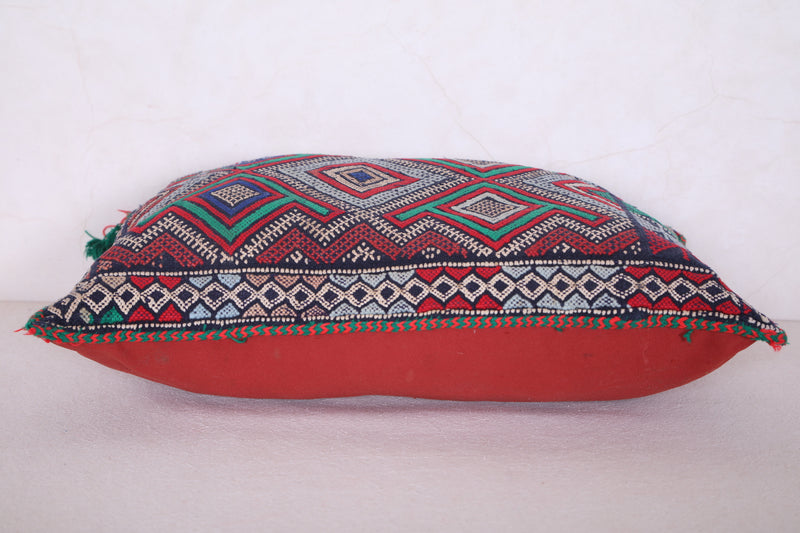 Moroccan pillow rug 12.5 INCHES X 18.1 INCHES