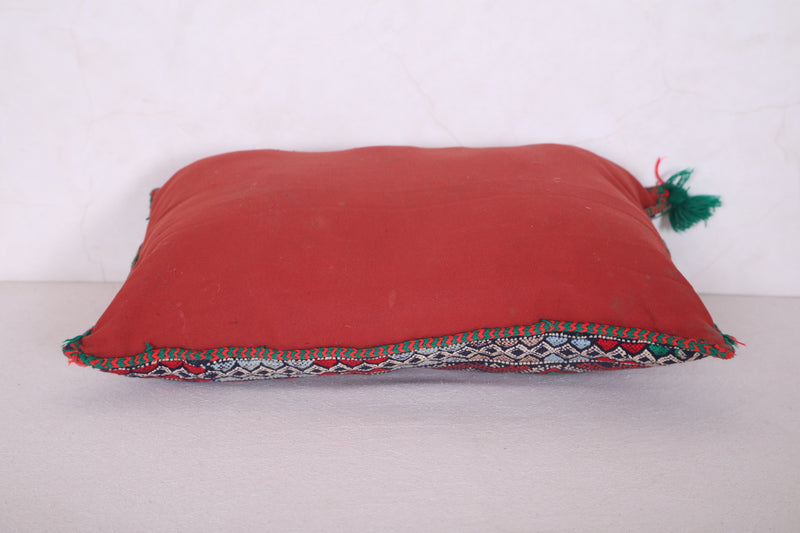 Moroccan pillow rug 12.5 INCHES X 18.1 INCHES