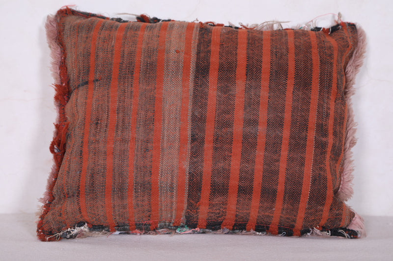 Moroccan pillow rug 12.5 INCHES X 18.1 INCHES