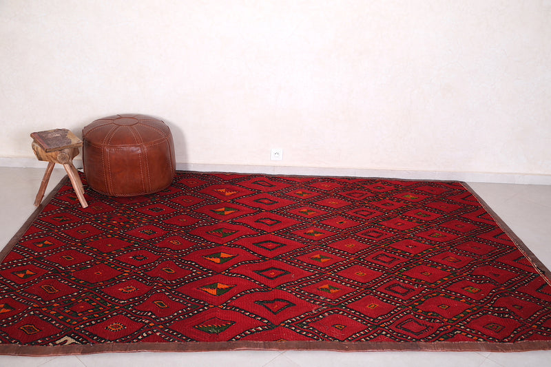 Moroccan rug 6.2 FT X 9.5 FT