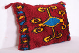 Berber rug shag pillow 19.2 INCHES X 24 INCHES