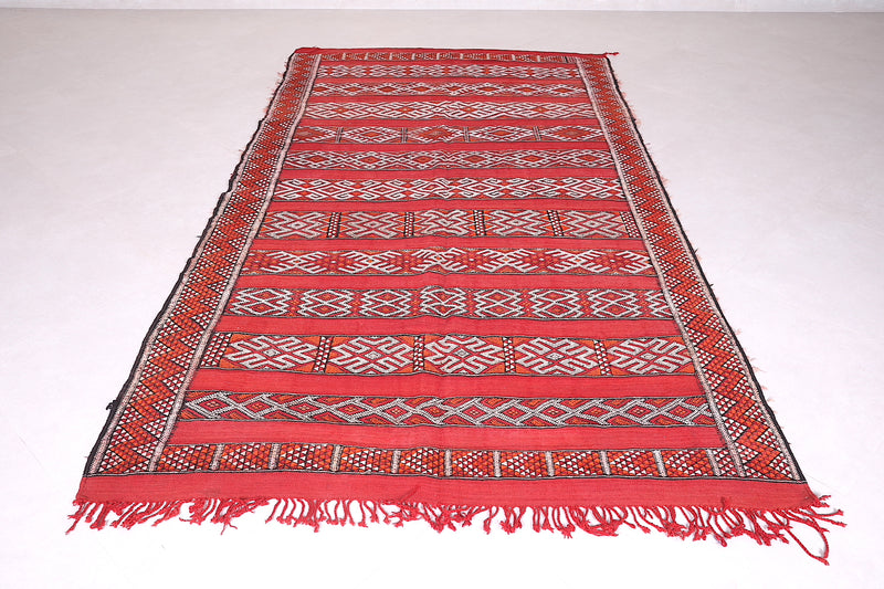 Berber kilim rug 5.2 FT X 9.5 FT