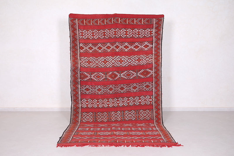 Berber kilim rug 5.2 FT X 9.5 FT