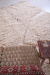 Ivory Beniourain - Rug All Wool - Handmade Moroccan Rug - Custom Rug
