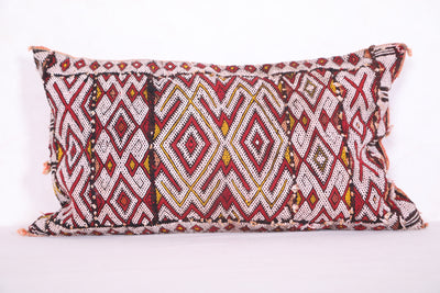 Vintage Moroccan pillow 13.3 INCHES X 22.4 INCHES