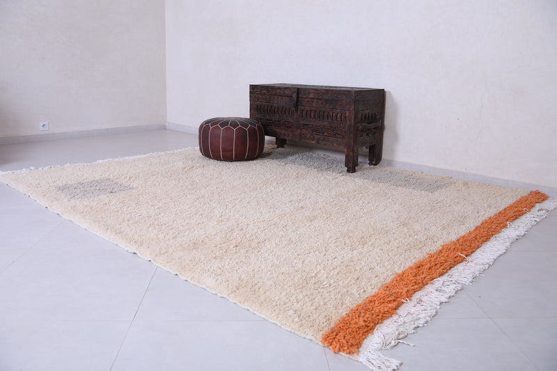 Custom Moroccan Beige rug - Moroccan Handmade Area rug