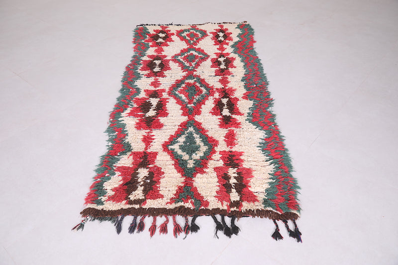 Berber Azilal Runner rug 2.8 X 6 Feet