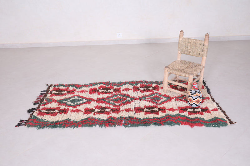 Berber Azilal Runner rug 2.8 X 6 Feet