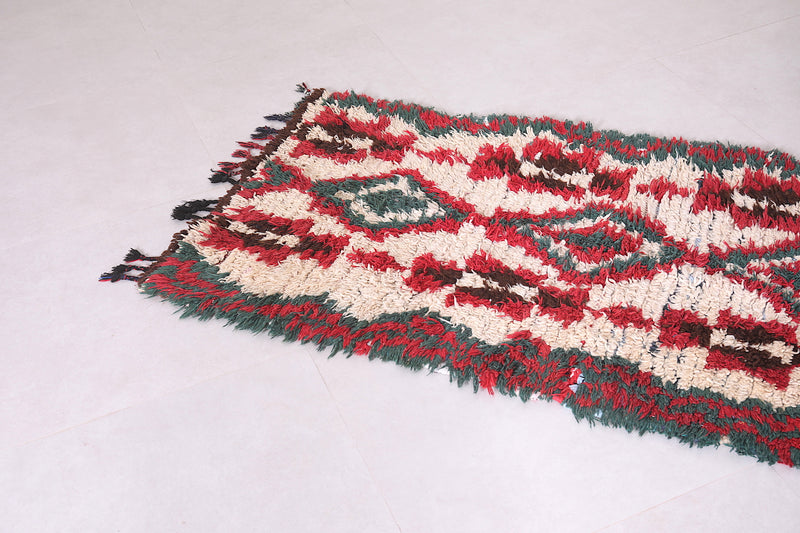 Berber Azilal Runner rug 2.8 X 6 Feet