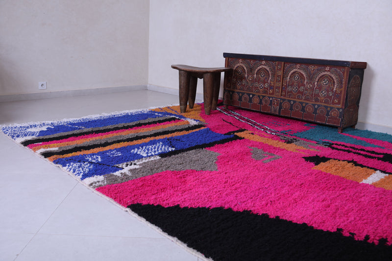 Colorful Moroccan rug - Shag Moroccan rug - Custom Rug