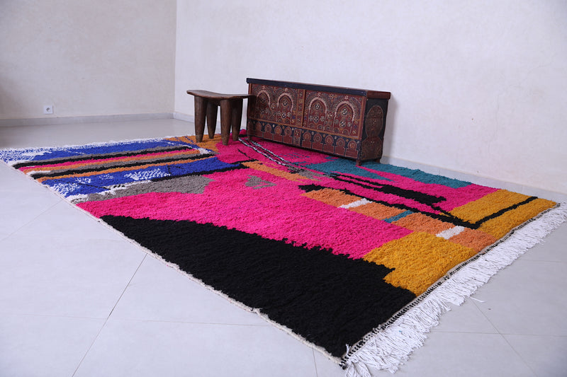 Colorful Moroccan rug - Shag Moroccan rug - Custom Rug