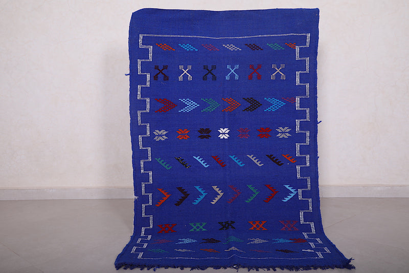 Handwoven Kilim 2.9 FT X 4.9 FT