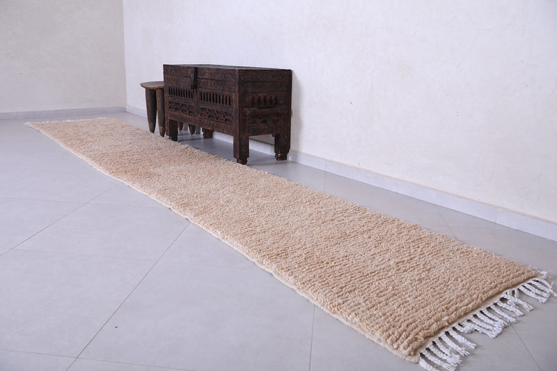 Handmade Moroccan Rug Runner - Custom Solid Rug - Wool rug - custom moroccan rugs