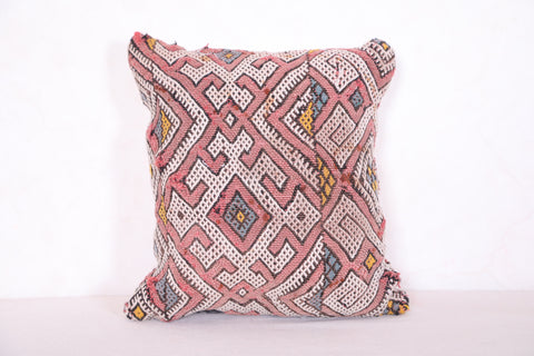 Small Moroccan pillow 14.1 INCHES X 12.9 INCHES