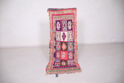 Moroccan Berber Runner rug 2.3 X 5.9 Feet