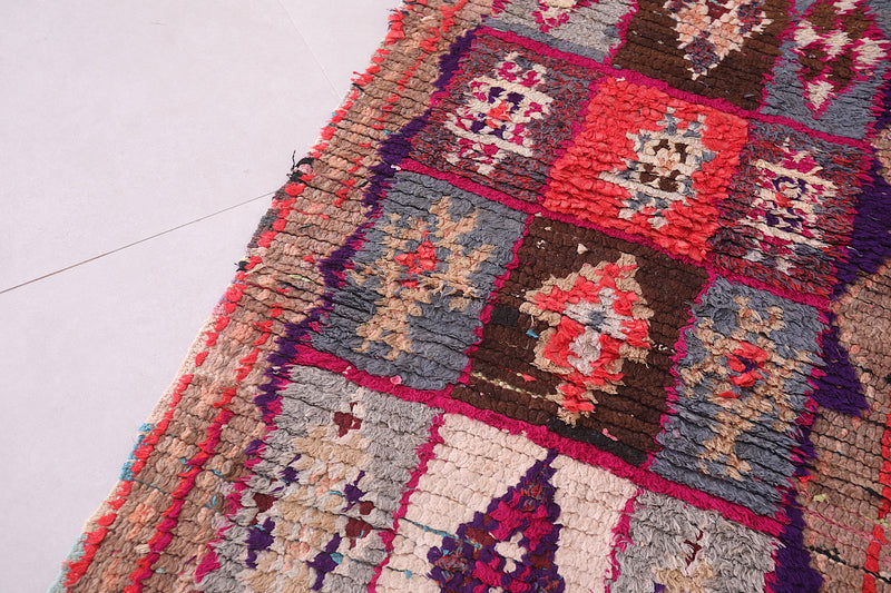 Moroccan Berber Runner rug 2.3 X 5.9 Feet