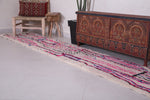 Runner handmade rug, custom wool carpet