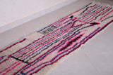 Runner handmade rug, custom wool carpet