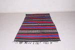 Moroccan kilim rug 4.9 FT X 9.1 FT