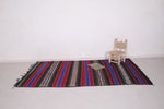 Moroccan kilim rug 4.9 FT X 9.1 FT