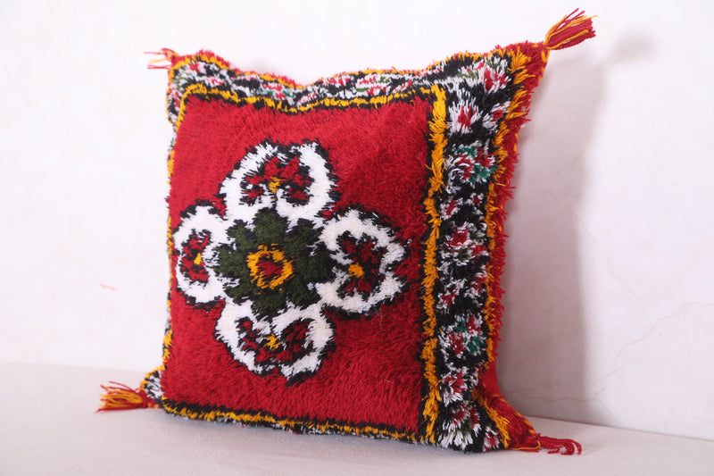 Moroccan berber pillow 17.7 INCHES X 17.7 INCHES