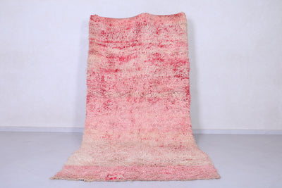 moroccan rug Pink 4.9 X 10.2 Feet