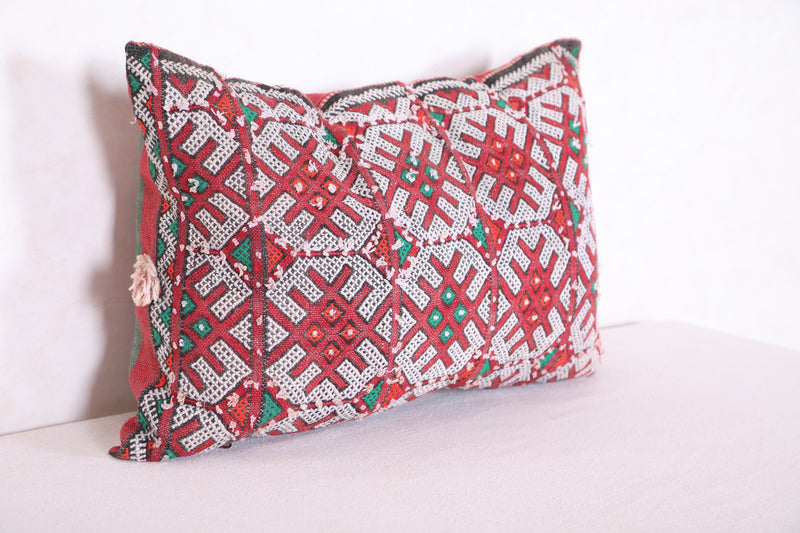 Moroccan kilim pillow 14.9 INCHES X 21.6 INCHES