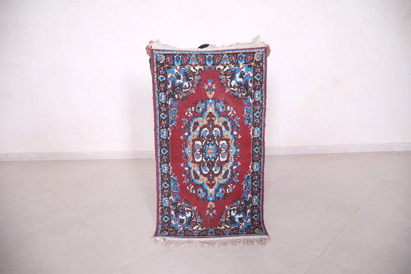 Small Moroccan rug 1.9 X 3.5 Feet