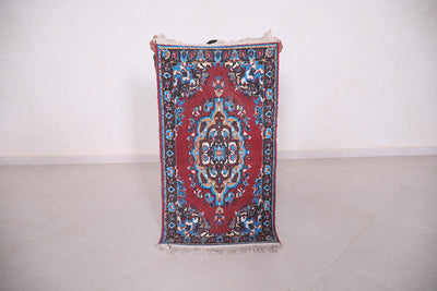 Small Moroccan rug 1.9 X 3.5 Feet