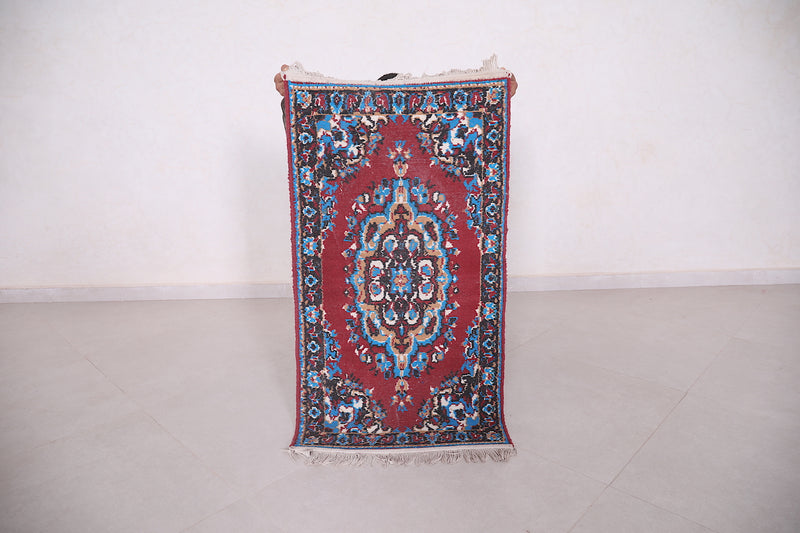 Small Moroccan rug 1.9 X 3.5 Feet